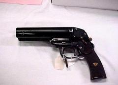 German Double Barrel Flare Pistol