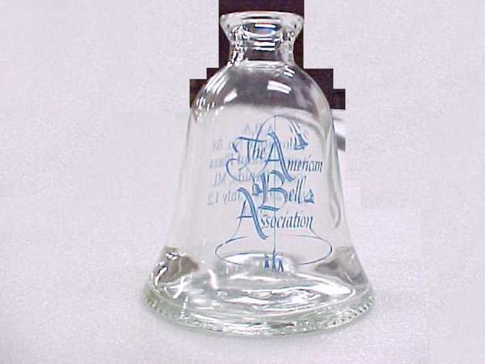 Commemorative Glass Bell Bottle, The American Bell Association