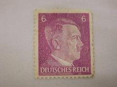 Adolph Hitler Postage Stamp, Wwii, Deutsches Reich