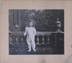 Photograph, Mary Leffing Waters On The Balcony Of Her Parents' House, 1893-1896