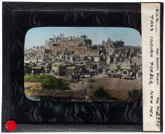 Lantern Slide, Taos Pueblo