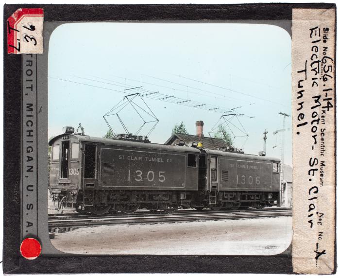 Lantern Slide, Electric Motor