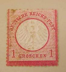 Postage Stamp, Imperial Germany With Imperial Eagle, The German Empire