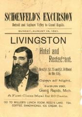 Handbill, Schoenfeld's Excursion