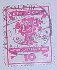 Postage Stamp, German Republic National Assembly Issue