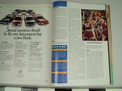 Reproduction Of Magazine, Sports Illustrated, February 24, 1992