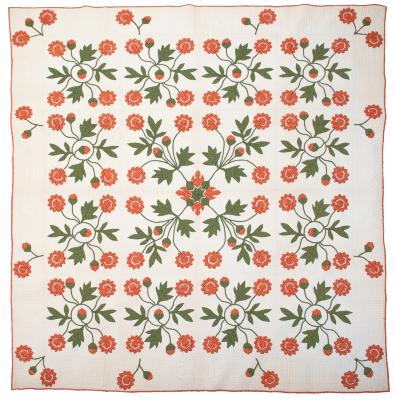 Quilt, Rose of Sharon
