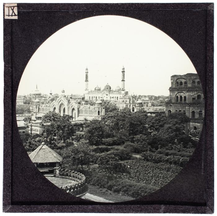 Lantern Slide, View of Lucknow