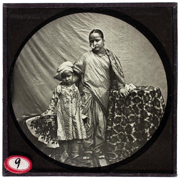 Lantern Slide, Traditional Clothing