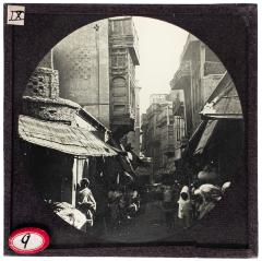 Lantern Slide, Street Vendors