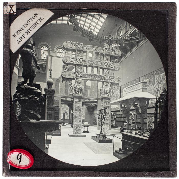 Lantern Slide, Kensington Art Museum