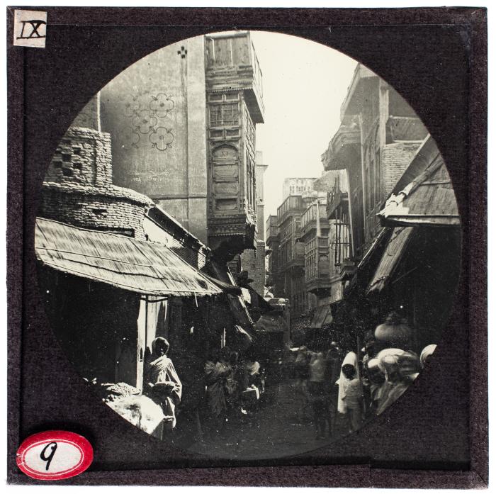 Lantern Slide, Street Vendors