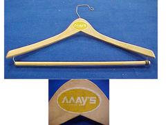 Hanger, May's Of Michigan Dept. Store