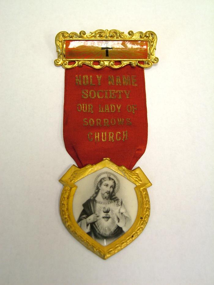 Ribbon Badge, Holy Name Society