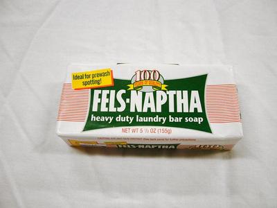 2 Bars Of Fels Naptha Heavy Duty Laundry Soap, 5.5 Oz. - One Pictured