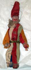 Hand Puppet, Clown, One Of A Collection Of 7