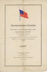 Americanization Exercises, Sidney John Jansma