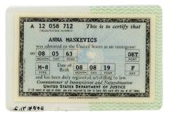 Green Card, Anna Maskevics