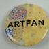 Pin-back Button, Artfan"