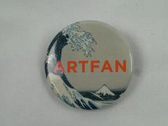 Pin-back Button, Artfan"