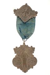 Medal Or Ribbon, Blue, 37th Annual Convention National Assn. Engineers 1909