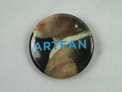 Pin-back Button, Artfan"
