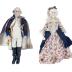 George and Martha Washington Dolls