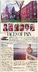 Grand Rapids Press Article, "Faces of Pain, Unholy Childhood"