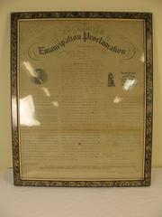 Lithograph, Facsimile Of The Emancipation Proclamation
