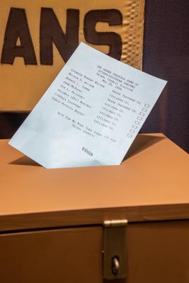 Ballot Sheet 