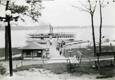 Photograph, Miller's Landing Steamboat Dock At Ramona Park