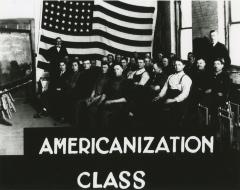 Photograph, Americanization Class at American Seating Company