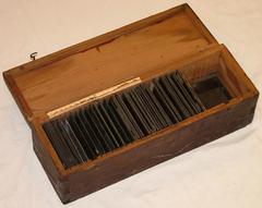 Glass Slides (46), 13 Slides Illustrating The Bertillon Identification Method, 17 Slides Fingerprint Identification, 9 Assorted Police, 6 Possible Gr Fire Dept.