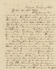 Letter John McCrath to wife Elizabeth from Atlanta Georgia