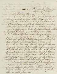 Letter John McCrath to wife Elizabeth from Atlanta Georgia