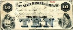 Bank Note, 10 Dollars