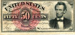 Fractional Currency, 50 Cents