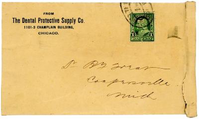 Envelope, from The Dental Protective Supply Co.