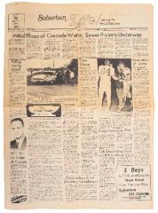 Newspaper, 'suburban Life'