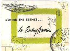 Pamphlet, American Seating Company, Behind the Scenes...