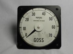 Tachometer, Paper