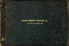 Catalog, Baker Perkins Company, Inc.