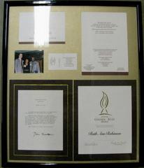 Award, Framed Golden Rule Award New World Pom Pon Team