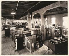 Photograph, Gunn Furniture Company, Storage Room of Unfinished Furniture