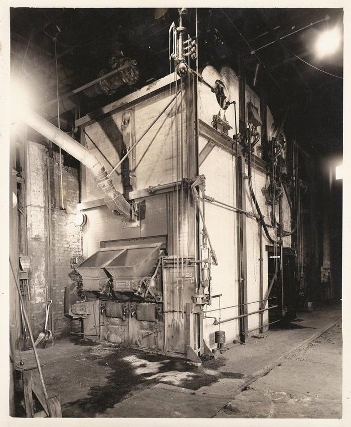 Photograph, Gunn Furniture Company, Detroit Rotostoker Furnace