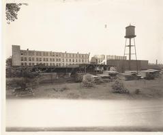Photograph, Gunn Furniture Company Building, Railroad and Lumber Yard