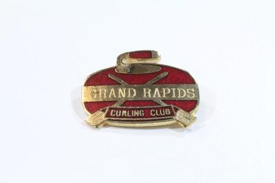 Pin, Grand Rapids Curling Club