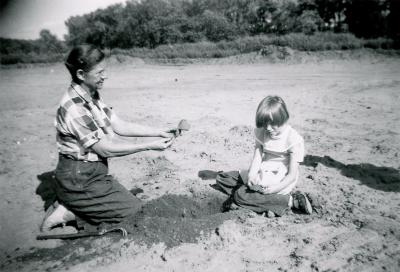Photograph, Dr. Ruth Herrick and Pam Gibson