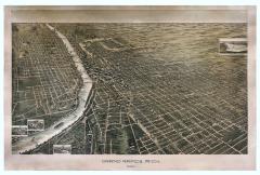 Birdseye Map, Grand Rapids