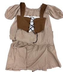 Girl's 3 Piece Peasant Dress Costume